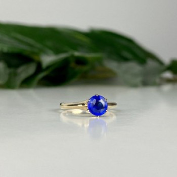 10K Yellow Gold Tanzanite Ring Size 5.5