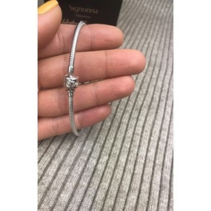 Reflections 925 Sterling Silver SimStars Clasp Bracelet (original)