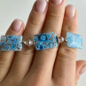 925 Sterling Silver Jewelry Glass Bracelet
