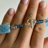 925 Sterling Silver Jewelry Glass Bracelet