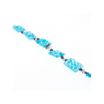 925 Sterling Silver Jewelry Glass Bracelet