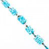 925 Sterling Silver Jewelry Glass Bracelet