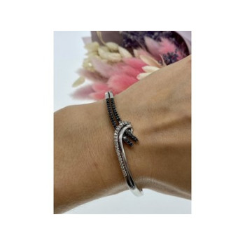 925 Sterling Silver Spinel Bracelet