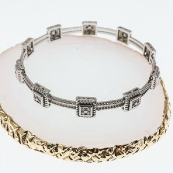 Bracelet in Greek Style with CZ