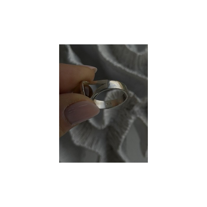 925 Sterling Silver Chrysoberyl Cats Eye Ring Size 8.5