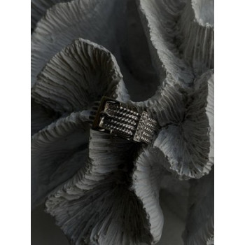 925 Sterling Silver Gold Plated Part Cz Ring Size 9