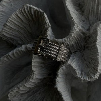 925 Sterling Silver Gold Plated Part Cz Ring Size 9