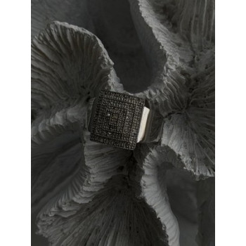 925 Sterling Silver White Colorless Sapphire Ring Size 8