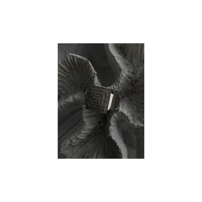 925 Sterling Silver White Colorless Sapphire Ring Size 8