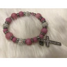 Beautiful Bracelet with Cross and CZ