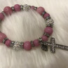 Beautiful Bracelet with Cross and CZ