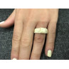 Unusual bone ring size 7.5