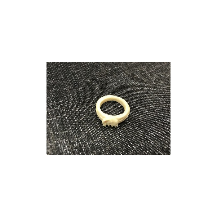 Unusual bone ring size 7.5