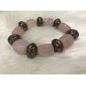 Bracelet with Pink Quartz