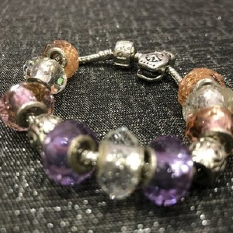 925 Sterling Silver with Сharms Pandora Bracelet (original)