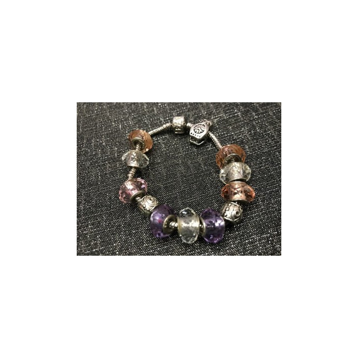 925 Sterling Silver with Сharms Pandora Bracelet (original)