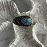Unique Design 925 Sterling Silver Turquoise Ring Adjustable