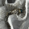 Unique Design 925 Sterling Silver Turquoise Ring Adjustable