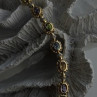 925 Sterling Silver Gold Plated Bracelet Topaz Citrine Amethyst Peridot 7.5