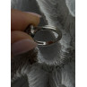 925 Sterling Silver White Colorless Topaz Heart Ring Size 7