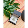 925 Sterling Silver Topaz Openwork Ring Size 9.5