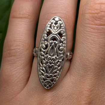 Vintage 925 Sterling Silver Ring Size 7