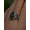 Vintage 925 Sterling Silver Labradorite Gemstone Ring Size 11