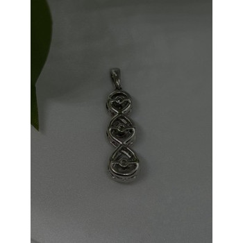 Beautiful Design 925 Sterling Silver Diamonds Pendant