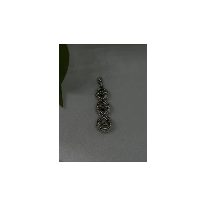 Beautiful Design 925 Sterling Silver Diamonds Pendant