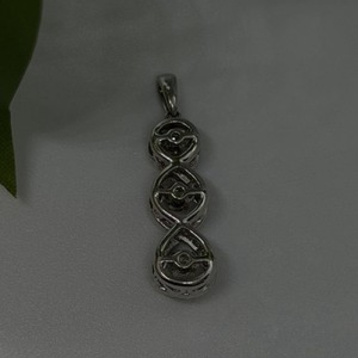 Beautiful Design 925 Sterling Silver Diamonds Pendant