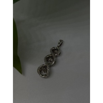 Beautiful Design 925 Sterling Silver Diamonds Pendant