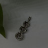 Beautiful Design 925 Sterling Silver Diamonds Pendant