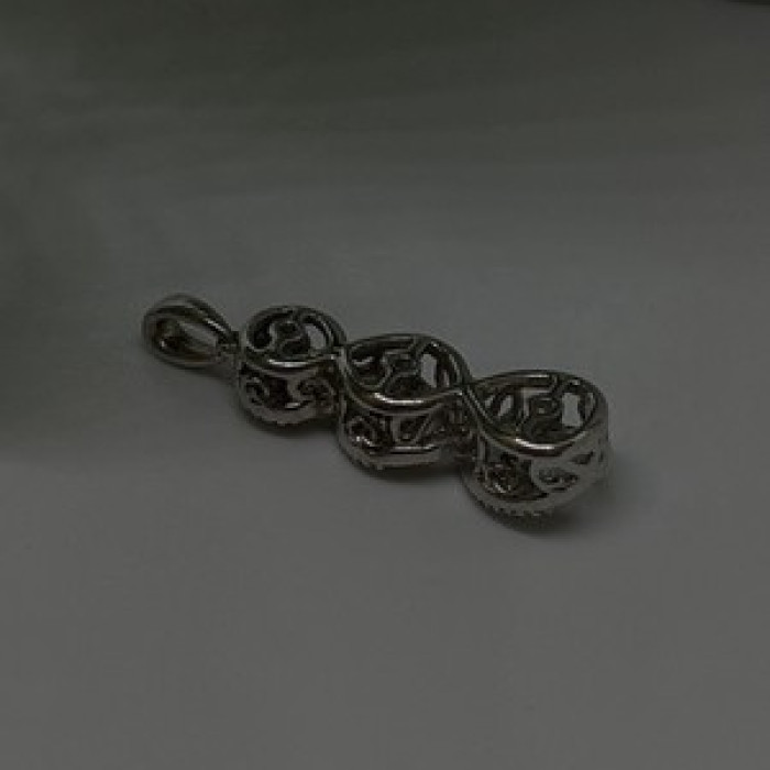 Beautiful Design 925 Sterling Silver Diamonds Pendant