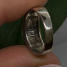 Vintage 925 Sterling Silver Green Turquoise Ring Size 7