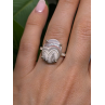Vintage 925 Sterling Silver Agate Ring Size 7
