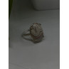 Vintage 925 Sterling Silver Agate Ring Size 7