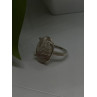 Vintage 925 Sterling Silver Agate Ring Size 7