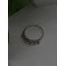925 Sterling Silver Pink Spinel Ring Size 9