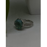 Judith Ripka 925 Sterling Silver Shiny Cz Ring Size 10