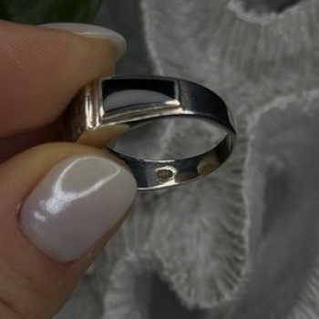 Vintage 925 Sterling Silver Black Onyx & Marcasite Ring Size 8.5
