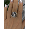 Beautiful Design 925 Sterling Silver Ring Size 8
