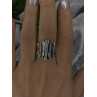 Beautiful Design 925 Sterling Silver Ring Size 8
