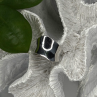 Unique Elegant Design 925 Sterling Silver Ring Size 7