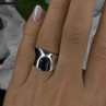 Unique Elegant Design 925 Sterling Silver Ring Size 7