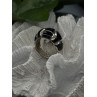 Elegant 925 Sterling Silver Black Onyx Ring Size 8.5