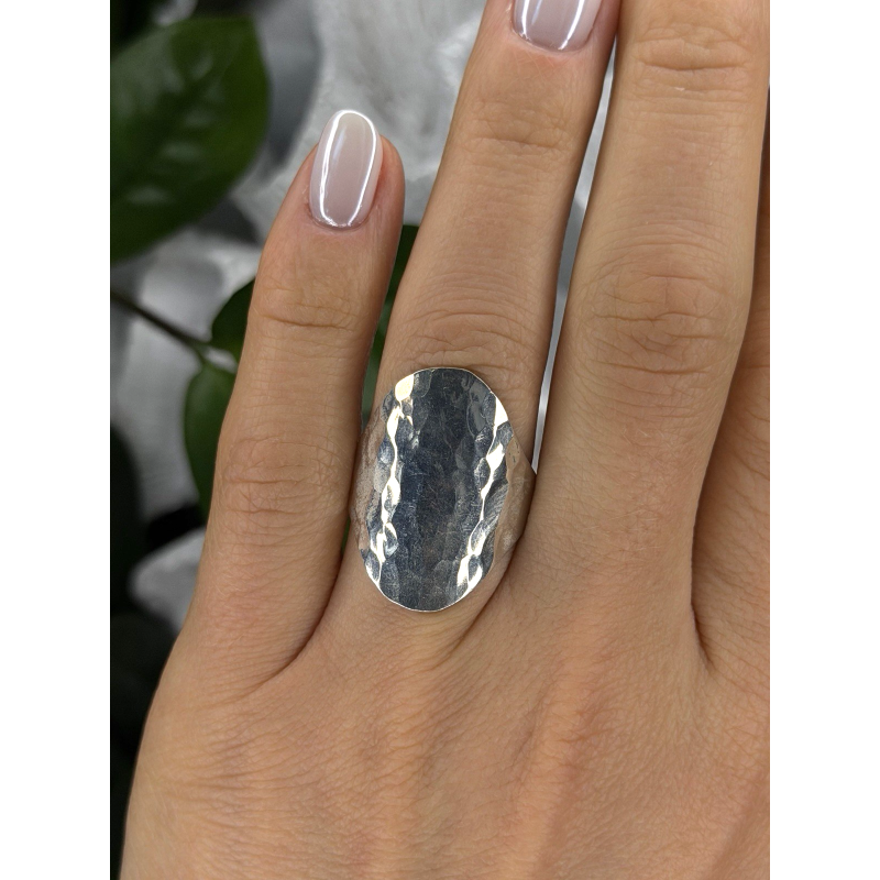 Minimalist 925 Sterling Silver Ring Size 8