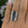 Minimalist 925 Sterling Silver Ring Size 8