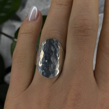 Minimalist 925 Sterling Silver Ring Size 8