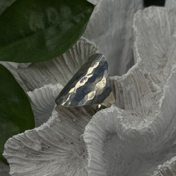 Minimalist 925 Sterling Silver Ring Size 8