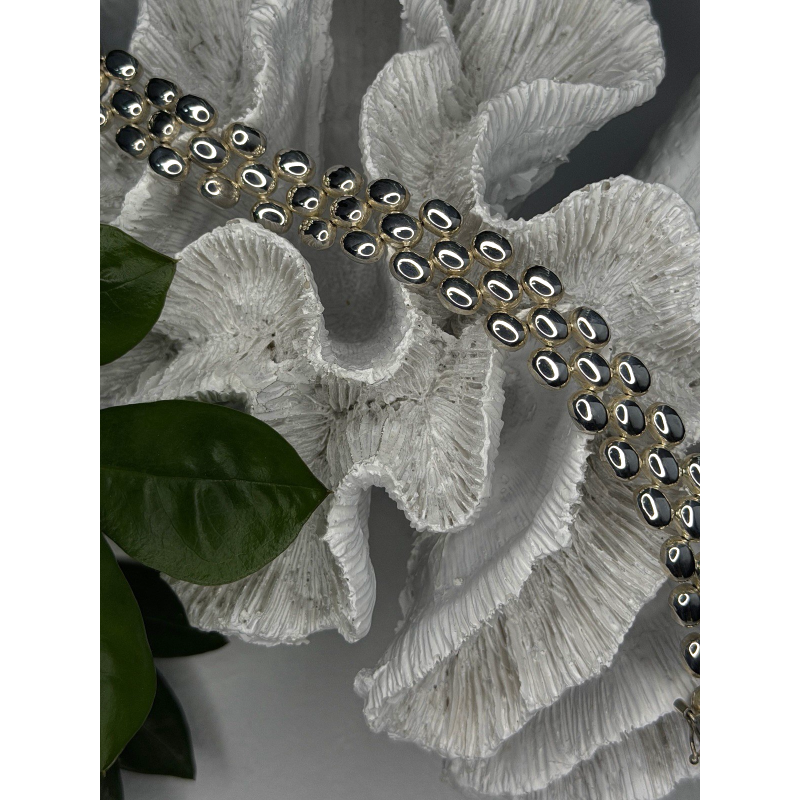 Italy Milor Elegant Design 925 Sterling Silver Bracelet Size 7.5